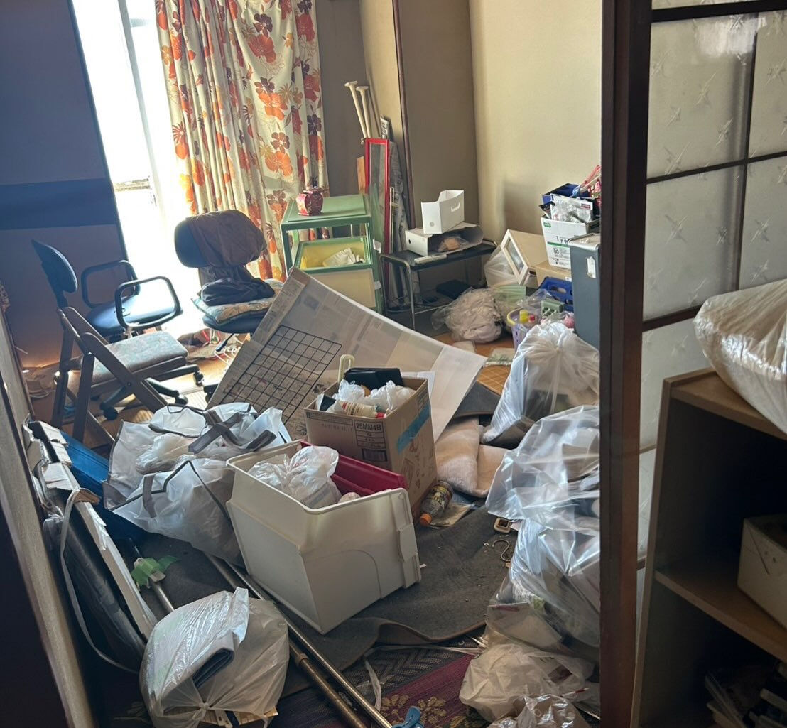 徳島県の一軒家で遺品整理を行いました